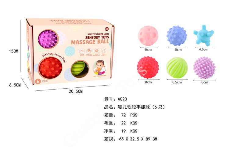 Baby Textured Multi Sensory Toys Massage Ball