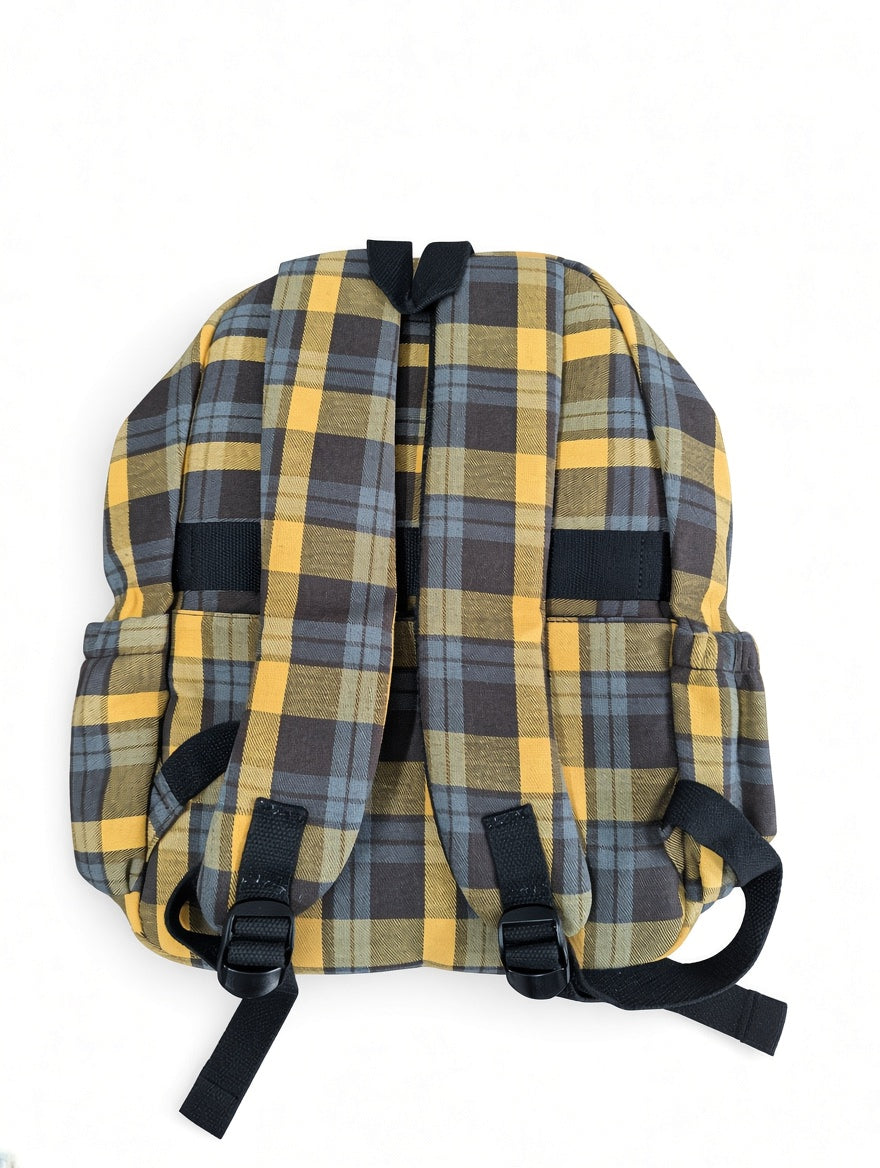 Campus Classic Plaid Backpack