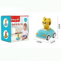 Cute Animal Press & Go Toy Car for Kids