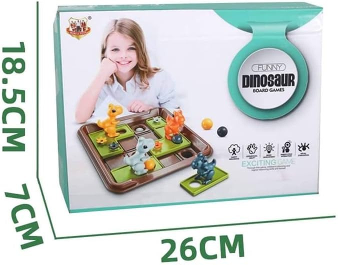 Dinosaur Push Ball! Puzzle Board Game for Kids